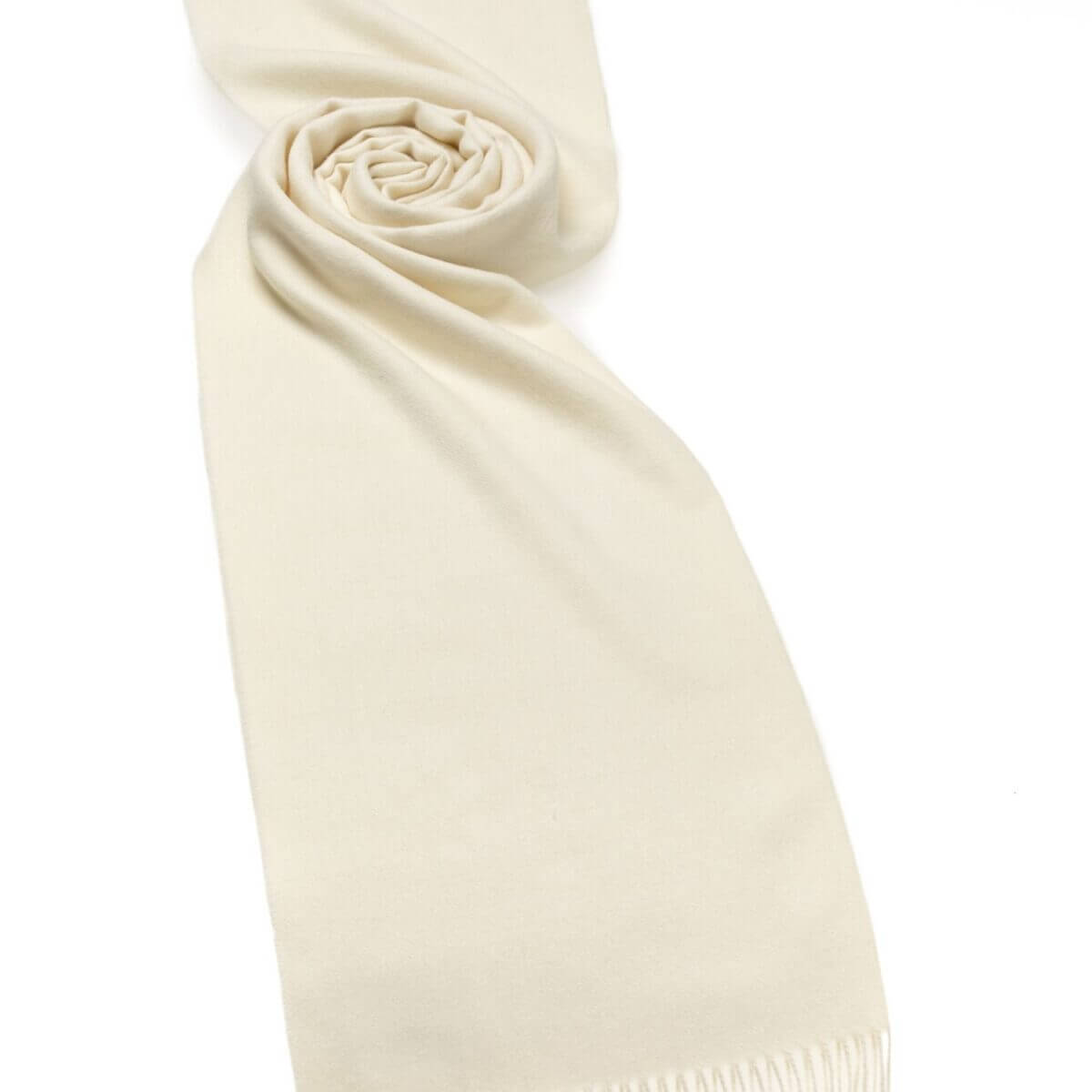 SALP 5100 Alpaca Wide 60cm Scarf Cream
