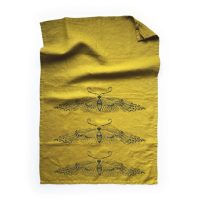 GeorgieLettersPic Linen Teatowel Moss Moths Prod