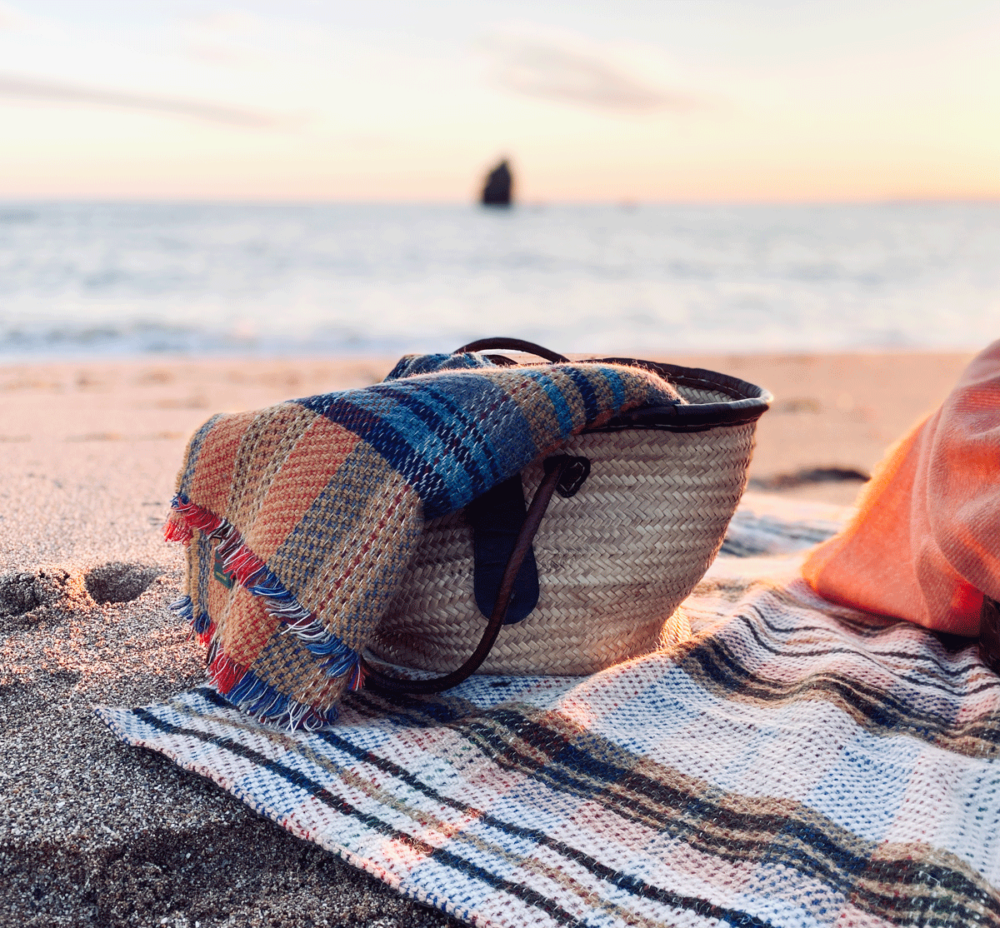 WildWool british recycled picnic rug blanket beach WildWool british recycled picnic rug blanket beach