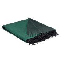 Supersoft Emerald Green reversible throw