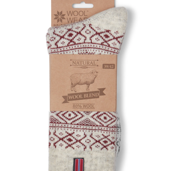 Scandinavian wool socks