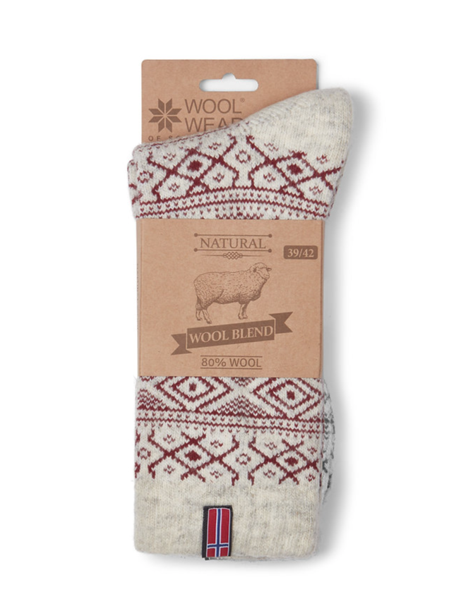 Scandinavian wool socks