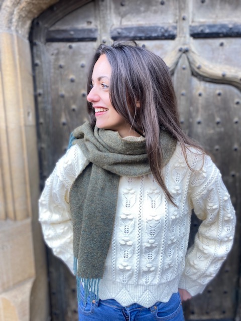 Merino Lambswool Bronte scarf 5