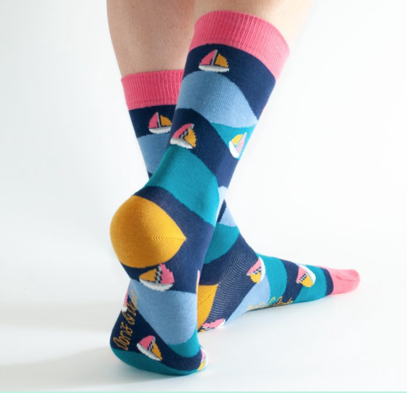Boat Bamboo socks