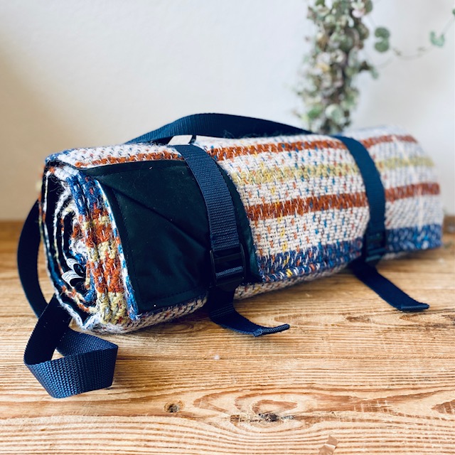 Recycled wool picnic blanket Beach blanket