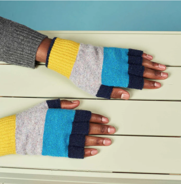 Merino wool Catherine Tough fingerless gloves