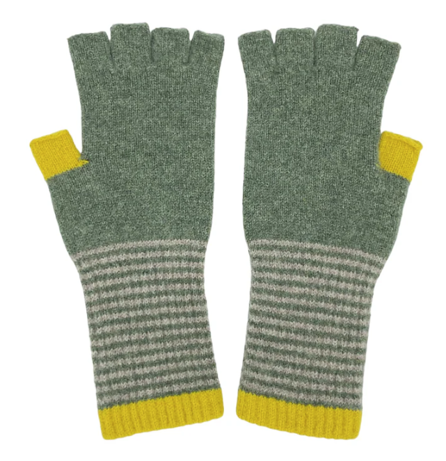 Pure wool fingerless Gloves