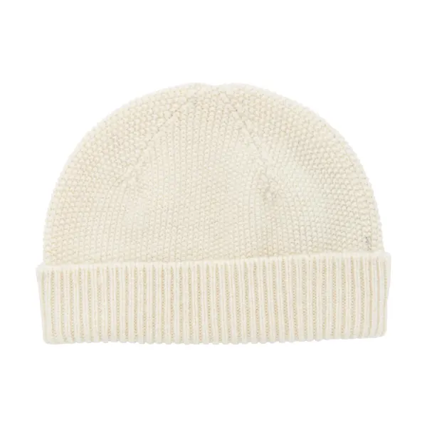 Cream beanie