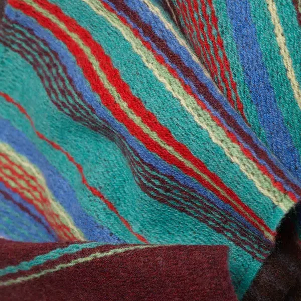 Merino Wool Lavanda Beetle Scarf
