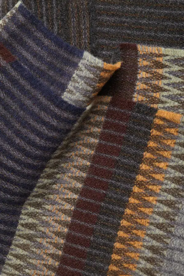 Merino Wool Edera Smoke Scarf