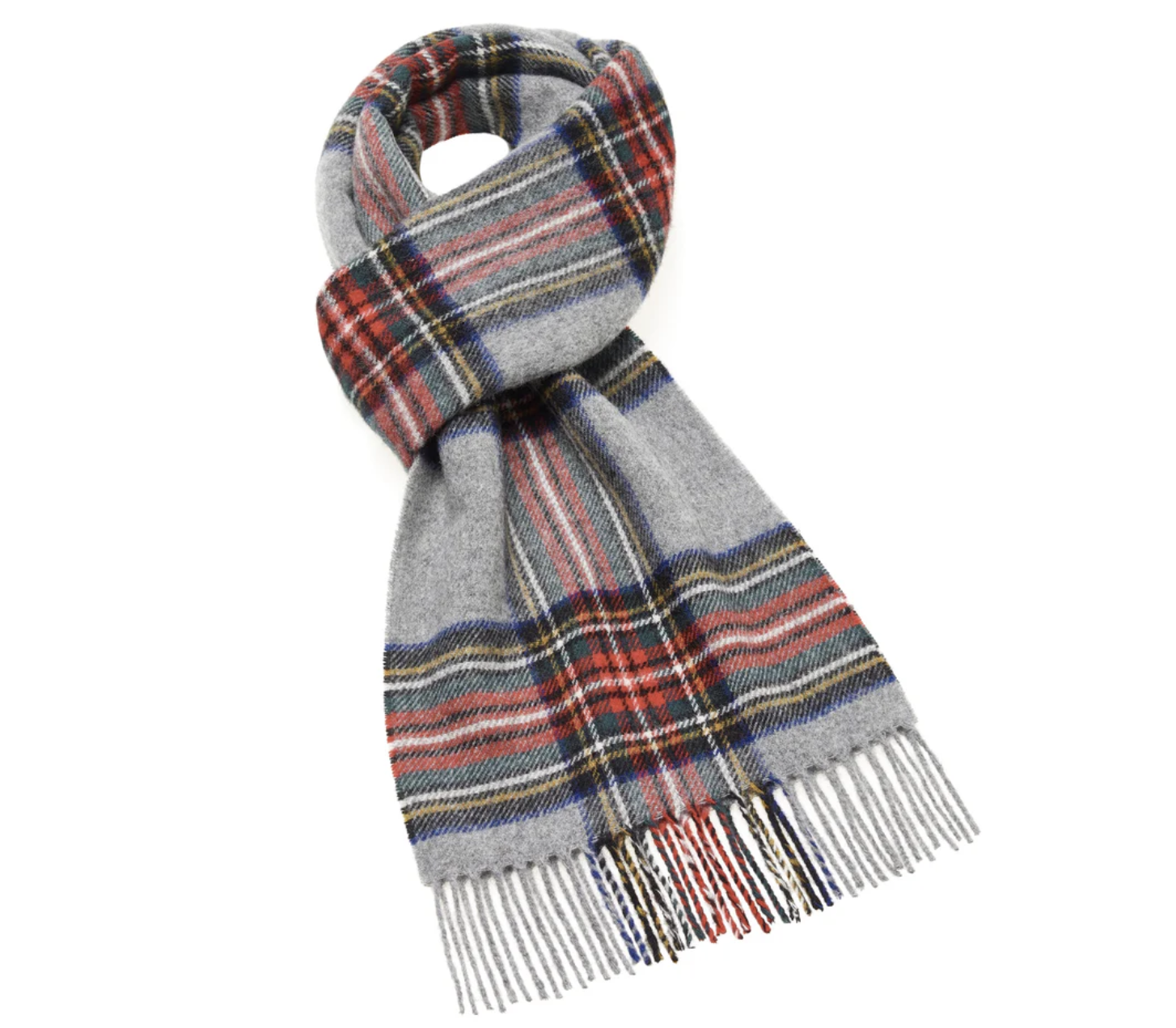 Grey Stuart Lambswool Scarf
