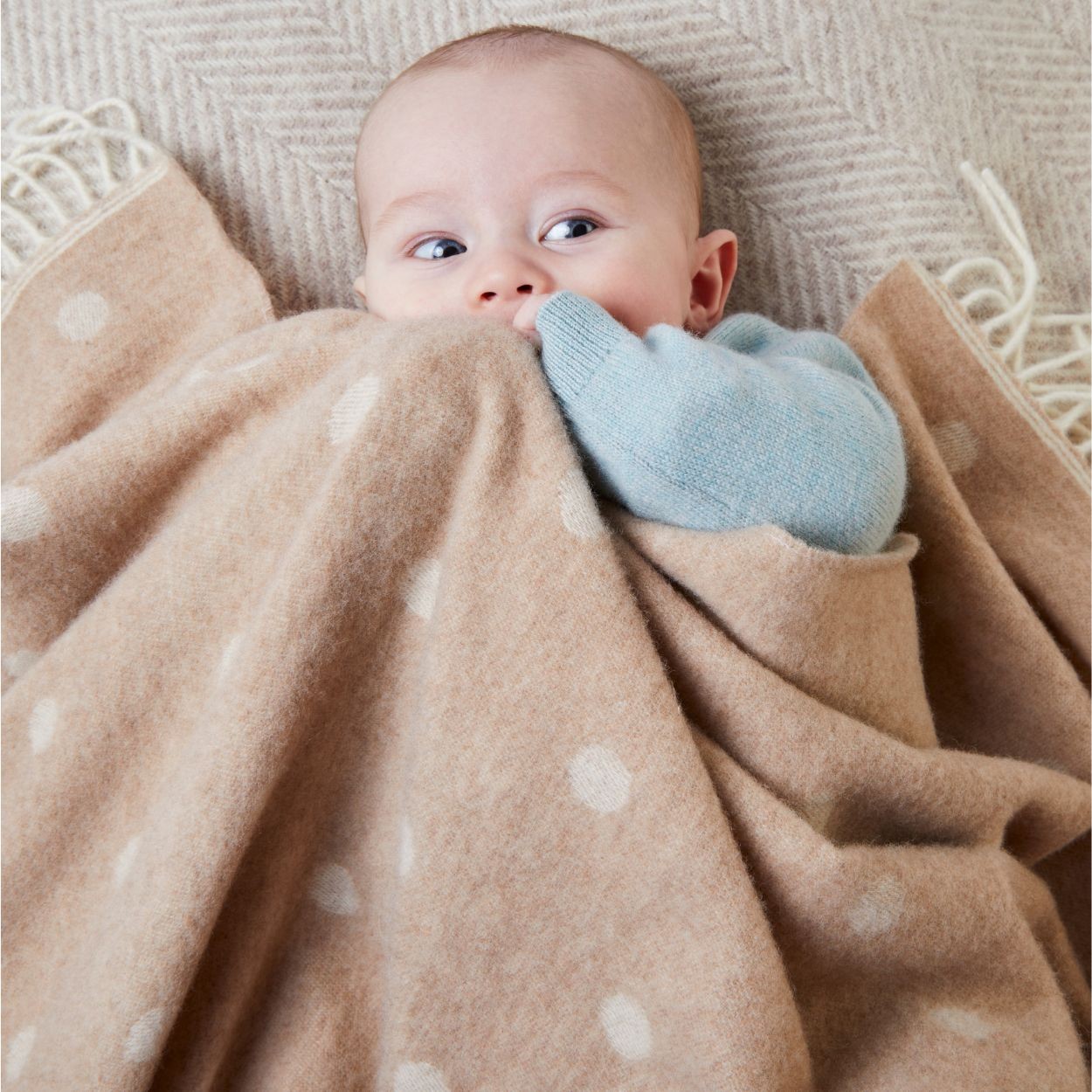 Merino Lambswool Natural Spot