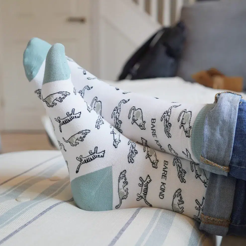 Save The Cat Bamboo Sock