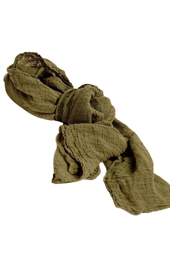 Hemp Scarf Khaki