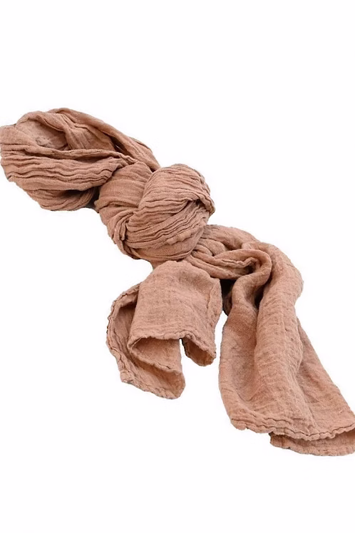 Hemp Scarf Rose