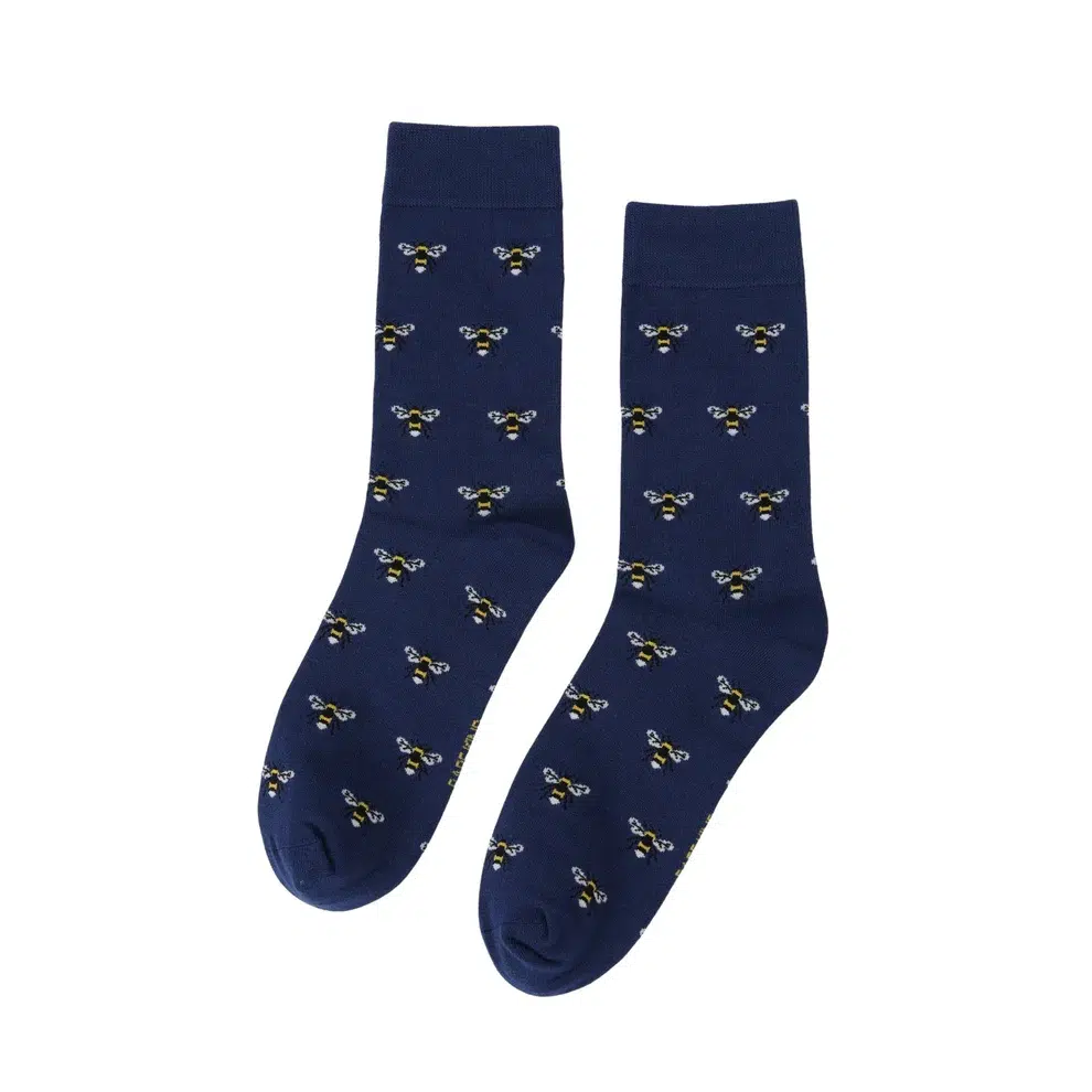Save the Bee Bamboo Sock