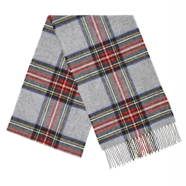 Grey Stuart Lambswool Scarf