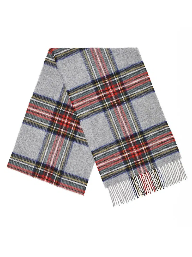 Grey Stuart Lambswool Scarf