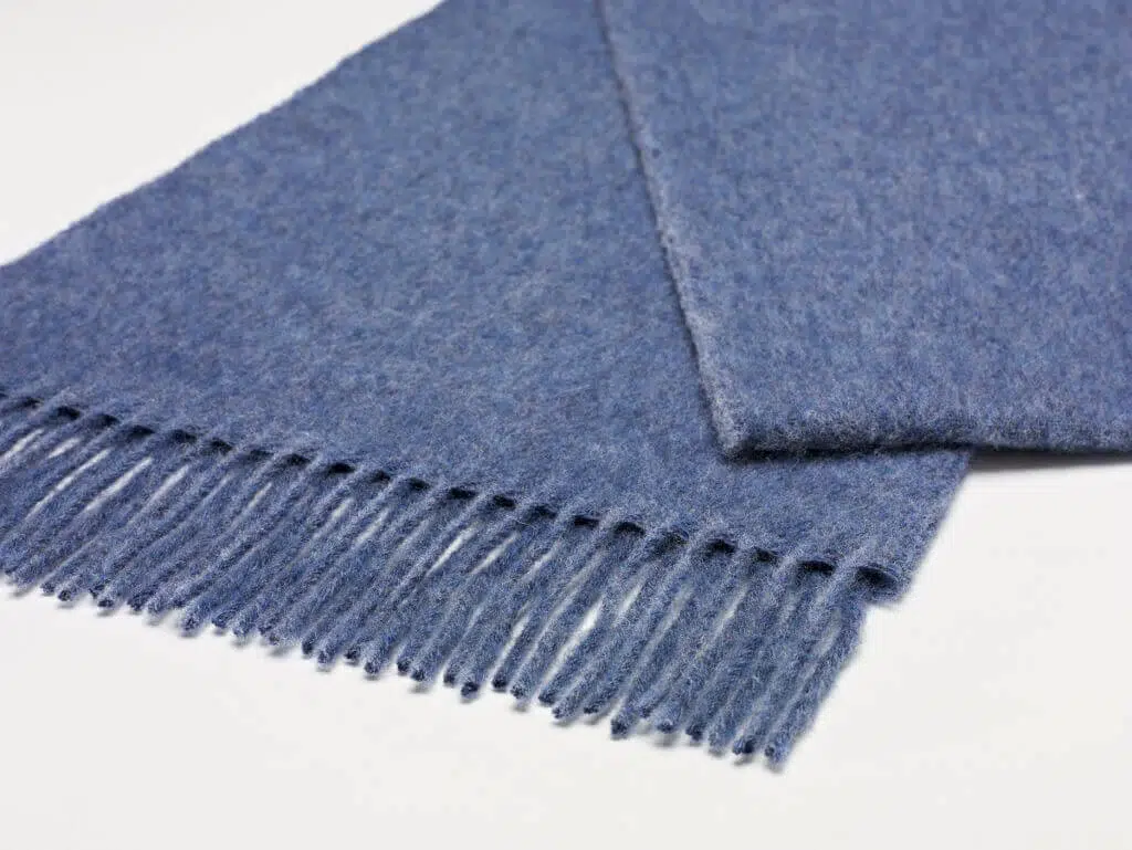 Airforce Blue Lambswool Scarf